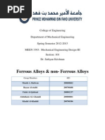 Ferrous Alloys & Non - Ferrous Alloys