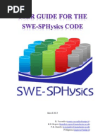 Shallow Water Equations Smooth Particle Hydrodynamics