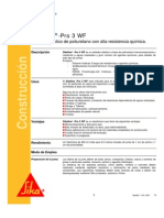 Sellador Elastico Poliuretano Sikaflex Pro 3 WF