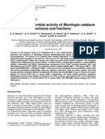 N Vitro Antimicrobial Activity of Muntingia Calabura