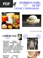 Microbiología de La Leche y Productos Derivados