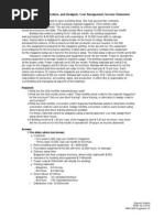 Cost Identification, and Analysis Cost Assignment Income Statement