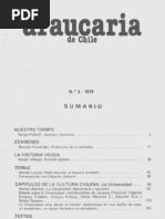 Revista Araucaria de Chile #3