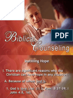 Biblical Counseling - Instilling - Hope