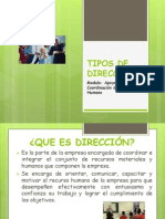 Tipos de Dirección