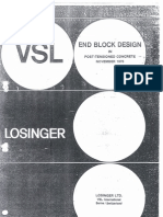 End Block Design in Post Tensioned Concrete - VSL