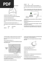 Biology Revision Worksheet