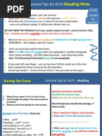 General Tips For IELTS Reading