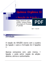 Quimica - Organica II Reação de Adicao