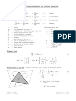 The Finite Volume Method For The 2D Euler Equations