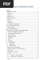 Técnicas para Avaliação de Judô