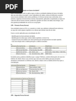 Trabalho Normalização Banco de Dados