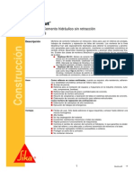 Carta Tecnica Grouting