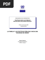 Políticas Hacia Las Familias, Protección e Inclusión Sociales