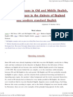 Scandinavian Loans in Old and Middle English