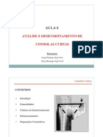 Dimensionamento de Consolas Curtas