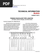 Equivalent Length of Pipe PDF