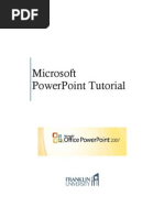 Powerpoint Tutorial