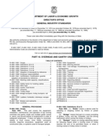 2005 Miosha Part 18 Standards