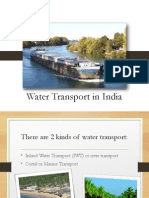 Water Transport in India