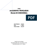 MASUKNYA Pengaruh Islam Di Indonesia