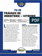 DTU39 Miroiterie - Vitrerie