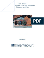 Strain Gauge or Load Cell Embedded Analogue Amplifier