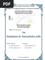 Techniques de Transmission Radio