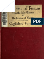 Problems of Peace - Guglielmo Ferrero (1919)