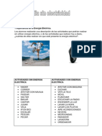 Importancia de La Energía Eléctrica PDF