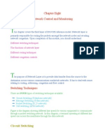 Chapter Eight Network Control and Monitoring: Circuit Switching