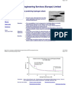 Nelson Curve - Model For Predicting Hydrogen Attack