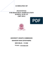 Guidelines Of: University Grants Commission Bahadur Shah Zafar Marg NEW DELHI - 110 002 Website: WWW - Ugc.ac - in