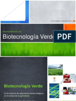 Biotecnologia Verde