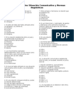 Guc3ada de Ejercicios 6 Situacion Comunicativa y Norma Lingc3bcistica