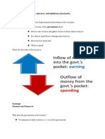 Fiscal and Monetary Policy