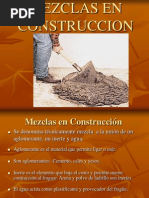 Mezclas en Construccion