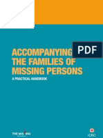 Accompanying The Families of Missing Persons: A Practical Handbook