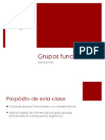 Grupos Funcionales Quimica Organica