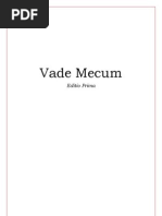 Vade Mecum Prayers in Latin and English