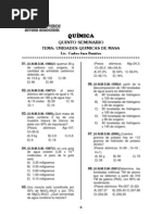 Problemas de Unidades Quimicas de Masa