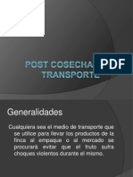 Transporte Post Cosecha IX