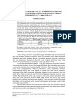 Penggunaan Metode Analisa Komponen Dan Metode Aastho 1993