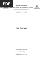 Resumo de Erik Erikson