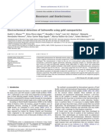 ElectroElectrochemicaldetectionof Salmonella Using Goldnanoparticles - Chemicaldetectionof Salmonella Using Goldnanoparticles