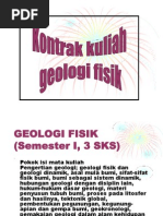 Kontrak Geol Fisik