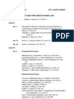 List of Cases For Constitutional Law Under Atty. Jimenez SY 2013-2014