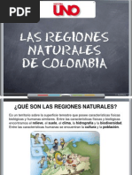 Las Regiones Naturales de Colombia