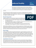 DSM 5 Intellectual Disability Fact Sheet