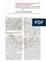 Part-by-Part-Evaluation-on-Arrival Approach Involving Modified Eight Point Radix-2 FFT/IFFT For An OFDM Transceiver To Reduce Latency